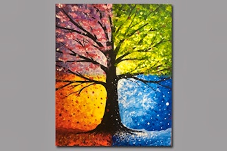 Paint Nite: Hot, Cold, Wet, and Falling